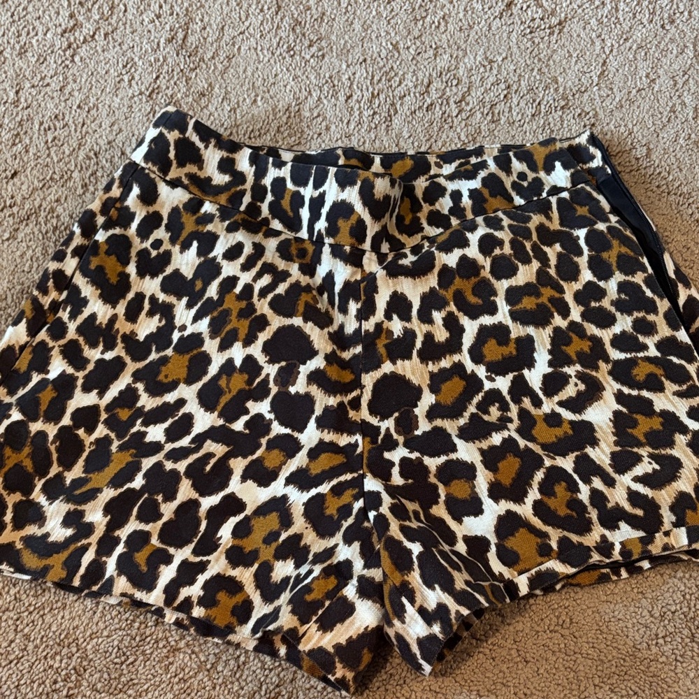 Leopard Print Women’s Shorts